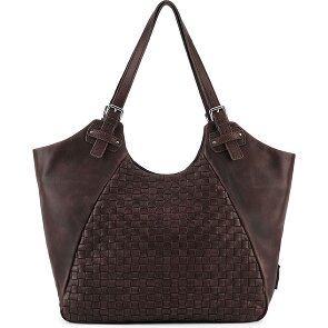 FredsBruder Calm Weave Shopper Tasche Leder 45 cm