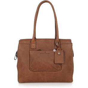Castelijn & Beerens Carisma Schultertasche RFID Leder 38 cm Laptopfach