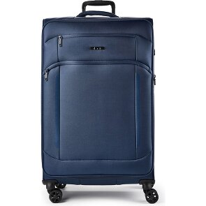 d&n Travel Line 9804 4 Rollen Trolley L 78 cm mit Dehnfalte
