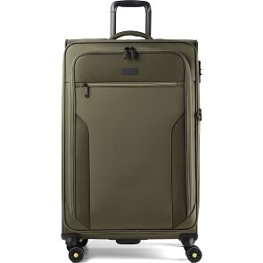 d&n Travel Line 9704 4 Rollen Trolley L 78 cm mit Dehnfalte