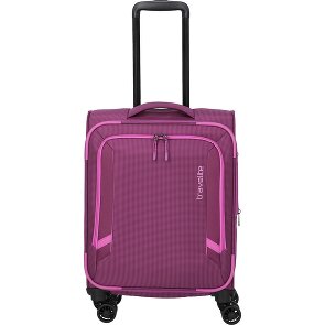 Travelite Corsiica 4 Rollen Kabinentrolley S 55 cm mit Dehnfalte