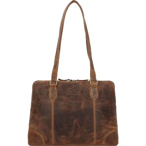Greenburry Vintage Shopper Tasche Leder 37 cm Laptopfach