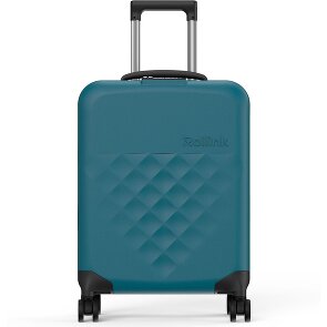 Rollink Vega 360 faltbarer 4-Rollen Kabinentrolley S 55 cm