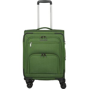 Travelite Cubis 4 Rollen Kabinentrolley S 55 cm mit Dehnfalte