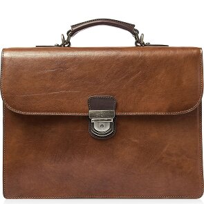 Castelijn & Beerens Rien Aktentasche RFID Schutz Leder 39.5 cm Laptopfach