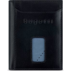 bugatti Secure Slim Geldbörse RFID Schutz Leder 8 cm