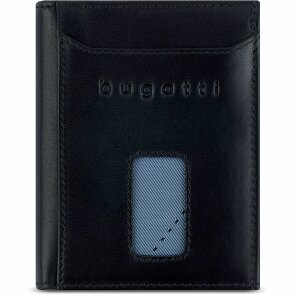 bugatti Secure Slim Geldbörse RFID Schutz Leder 8 cm