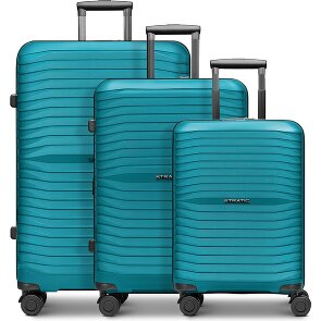 Stratic Shine 4 Rollen Kofferset 3-teilig mit Dehnfalte