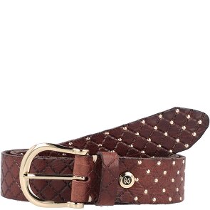 b.belt Lina Gold Nietengürtel Leder