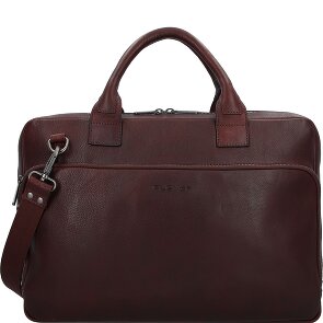 Plevier Vintage Larry Aktentasche Leder 40 cm Laptopfach