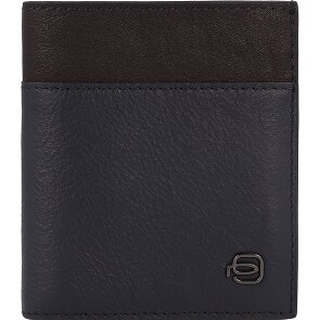 Piquadro Black Square Kreditkartenetui RFID Schutz Leder 9 cm