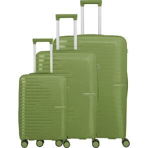 Travelite Pacific 4 Rollen Kofferset 3-teilig
