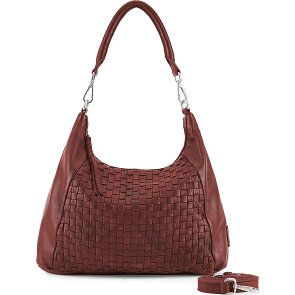 FredsBruder Calm Weave Schultertasche Leder 38 cm