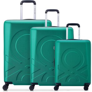 Delsey Paris x United Colors of Benetton Fabrica 4-Rollen Kofferset 3 tlg.