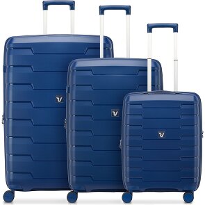 Roncato Skyline 2.0 4 Rollen Kofferset 3-teilig mit Dehnfalte