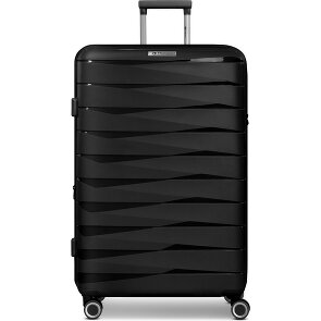 Franky London 4 Rollen Trolley L 74 cm mit Dehnfalte