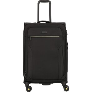 d&n Travel Line 9704 4 Rollen Trolley M 68 cm mit Dehnfalte