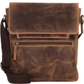 Greenburry Vintage Umhängetasche Leder 22 cm