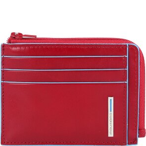 Piquadro Blue Square Kreditkartenetui RFID Schutz Leder 11 cm