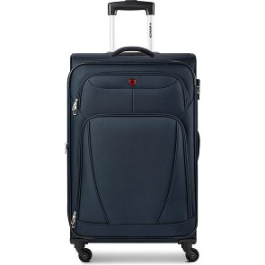Wenger Beaumont 4 Rollen Trolley L 78 cm mit Dehnfalte