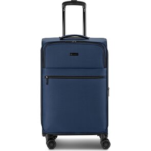 bugatti Valencia Soft 4 Rollen Trolley M 65 cm mit Dehnfalte