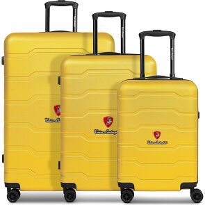 Tonino Lamborghini Bologna 4 Rollen Kofferset 3-teilig