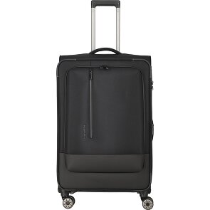 Travelite Crosslite 5.0 4 Rollen Trolley L 77 cm mit Dehnfalte