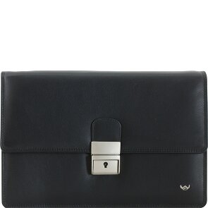 Golden Head Polo Herrentasche Handgelenktasche Leder 23 cm