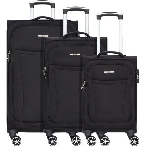 Nowi Edinburgh 4 Rollen Kofferset 3-teilig