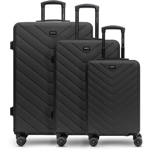 Redolz Essentials 07 3-SET 4 Rollen Kofferset 3-teilig