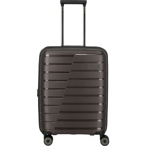 Travelite Air Base 4 Rollen Kabinentrolley 55 cm mit Dehnfalte
