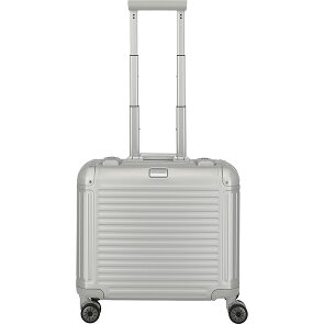 Travelite Next 4-Rollen Businesstrolley Aluminium 43 cm