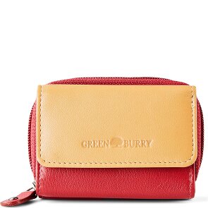 Greenburry Nappa Geldbörse RFID Schutz Leder 11 cm