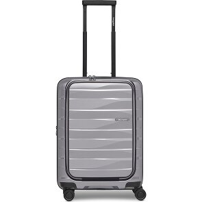 Bergpfeil Travel 4 Rollen Kabinentrolley 55 cm Laptopfach mit Dehnfalte