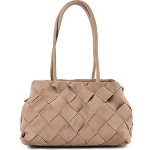 LES VISIONNAIRES Mrs. Bella Schultertasche Leder 40 cm