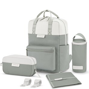 Kapten & Son Bergen Wickelrucksack Set 4 tlg. Laptopfach