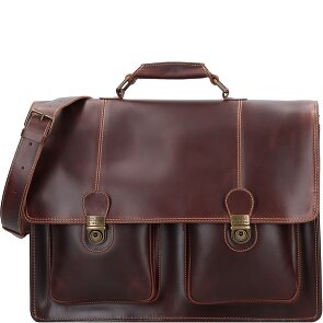 Buckle & Seam Nevada Aktentasche Leder 42 cm Laptopfach