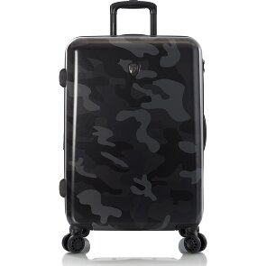 Heys Black Camo 4 Rollen Trolley M 66 cm mit Dehnfalte