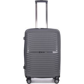 Stratic Bright+ 4 Rollen Trolley M 66 cm mit Dehnfalte