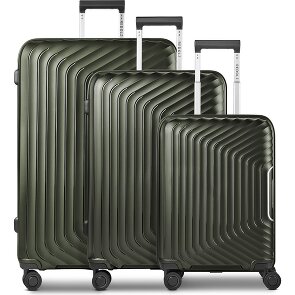 Redolz Essentials 01 4 Rollen Kofferset 3-teilig mit Dehnfalte