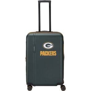 Travelite travelite x NFL 4 Rollen Trolley M 67 cm mit Dehnfalte