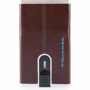 Piquadro Blue Square Kreditkartenetui RFID Leder 6 cm