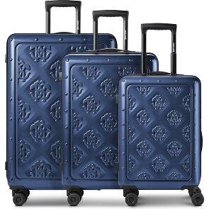 Roberto Cavalli Florence 4 Rollen Kofferset 3-teilig mit Dehnfalte
