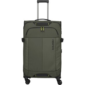 Travelite Briize 4 Rollen Trolley L 78 cm mit Dehnfalte
