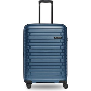 Pactastic Collection 04 THE MEDIUM + 4 Rollen Trolley M 66 cm mit Dehnfalte