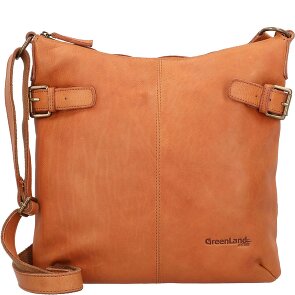 Greenland Nature GreenLand NATURE Umhängetasche Leder 34 cm