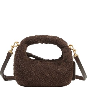 LES VISIONNAIRES Greta Micro weave Handtasche Leder 20 cm