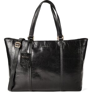 Burkely Fine Florence Shopper Tasche Leder 36 cm Laptopfach