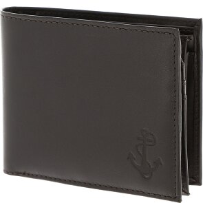 oxmox Leather Geldbörse RFID Schutz Leder 10 cm