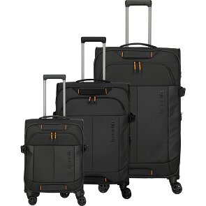 Travelite Briize 4 Rollen Kofferset 3-teilig mit Dehnfalte